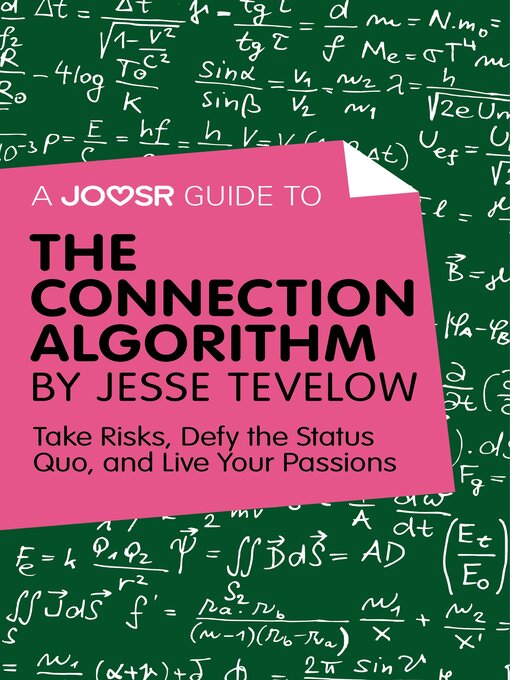 Title details for A Joosr Guide to... the Connection Algorithm by Jesse Tevelow by ADHD Success Ltd - Available